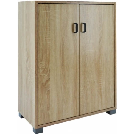 Ντουλάπι ξύλινο με δύο ράφια οξιά 60x30x83.5εκ Ankor 745500