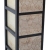 Συρταρίερα ξύλινη natural-μαύρο 26x32x62εκ Ankor 839186