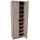 Παπουτσοθήκη ξύλινη οξιά 60x35x173εκ Ankor 845057