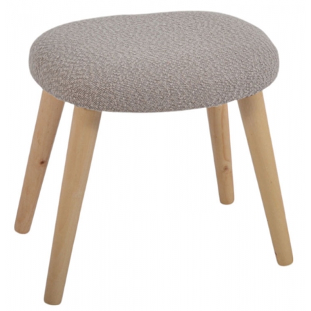 Σκαμπώ υφασμάτινο taupe 40x30x40εκ Ankor 845972