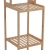 Ραφιέρα ξύλινη μπαμπού natural 30x30x127.5εκ Ankor 846887