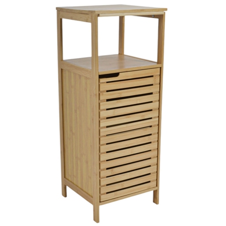 Ντουλαπι με ράφι ξύλινο μπαμπού natural 30x30x79εκ Ankor 846962