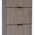 Παπουτσοθήκη ξύλινη γκρι 60x24x118εκ Ankor 852895