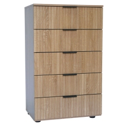 Συρταριέρα ξύλινη οξιά 60x40x101εκ Ankor 852932