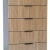 Συρταριέρα ξύλινη οξιά 60x40x101εκ Ankor 852932