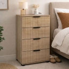 Συρταριέρα ξύλινη οξιά 60x40x83εκ Ankor 852925