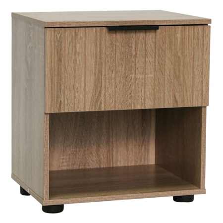 Κομοδίνο ξύλινο οξιά 40x30x44εκ Ankor 852901