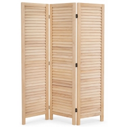 Παραβάν τριπλό ξύλινο natural 120x1.8x170εκ Ankor 852710