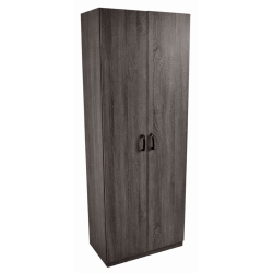 Παπουτσοθήκη ξύλινη γκρι 60x36x175εκ Ankor 855148