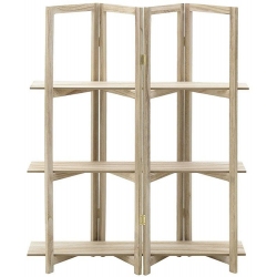Ραφιέρα-βιβλιοθήκη ξύλινη natural 100x35x120εκ Click 6-50-299-0010