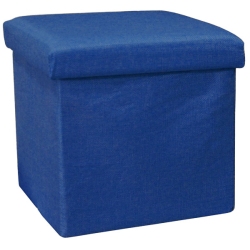 Σκαμπώ υφασμάτινο αναδιπλούμενο μπλε 30x30x30εκ Newest 303030D