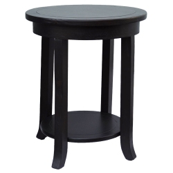 Τραπέζι σαλονιού ξύλινο βέγγε 50x61εκ Sinialo 26-44-H07348