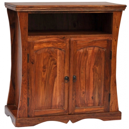 Έπιπλο τηλεόρασης-Κομότα ξύλινο καφέ 85x40x90εκ Sinialo 35-46-SA1778