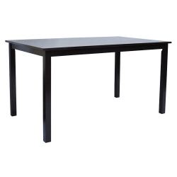 Τραπέζι ξύλινο καφέ 138x82x74εκ Sinialo 36-243-JUSTIN