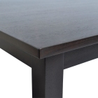 Τραπέζι ξύλινο καφέ 138x82x74εκ Sinialo 36-243-JUSTIN