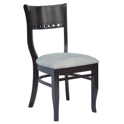 Καρέκλα τραπεζαρίας ξύλινη εκρού-καπουτσίνο 45x58x91εκ Sinialo 36-243-2409258