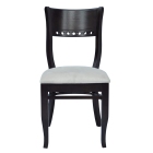 Καρέκλα τραπεζαρίας ξύλινη εκρού-καπουτσίνο 45x58x91εκ Sinialo 36-243-2409258