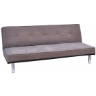 Καναπές-κρεβάτι υφασμάτινος καφέ 180x92x72εκ Sinialo 39-19-LAB150N7S
