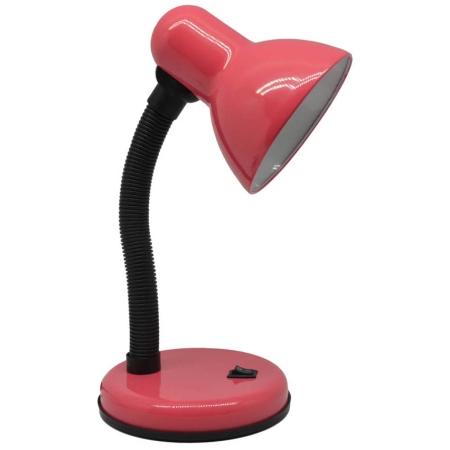 Φωτιστικό γραφείου μεταλλικό ροζ 32.5εκ Ankor 807758