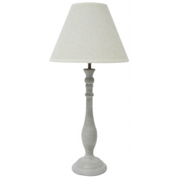 Λάμπα επιτραπέζια μεταλλική αντικέ γκρι 23.5x49εκ Ankor 826865