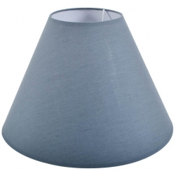 Καπέλο φωτιστικού υφασμάτινο γκρι 38x25εκ Ankor 827152