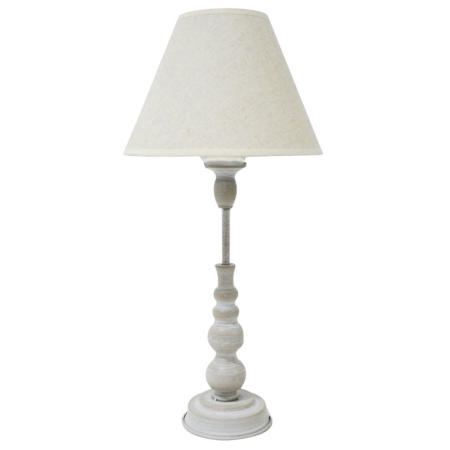 Λάμπα επιτραπέζια μεταλλική αντικέ γκρι 23x49εκ Ankor 845521