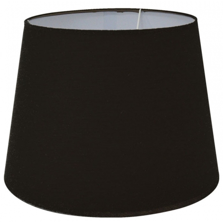 Καπέλο φωτιστικού υφασμάτινο μαύρο 35x25εκ Ankor 845743