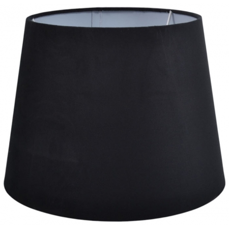 Καπέλο φωτιστικού βελούδινο μαύρο 35x25.5εκ Ankor 845798