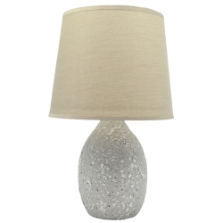 Πορτατίφ κεραμικό γκρι 23x36εκ Ankor 838288