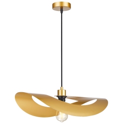 Φωτιστικό μονόφωτο μεταλλικό Mas χρυσό 50x11εκ Viokef 4304401