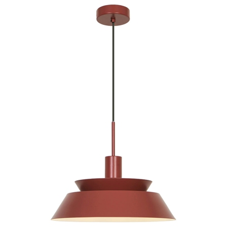Φωτιστικό μονόφωτο μεταλλικό Depen κόκκινο 35x26.5εκ Viokef 4328001