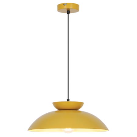 Φωτιστικό μονόφωτο μεταλλικό Superb κίτρινο 36x12εκ Viokef 4338502