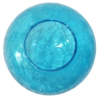 Γυαλί λάμπας ανταλλακτικό κρακελέ γαλάζιο 15x14εκ Sinialo 2010021