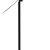 Λάμπα επιδαπέδια μεταλλική 187εκ Μαύρη HD 930 ARlight 0154045
