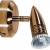 Φωτιστικό σποτ μονόφωτο οξυντέ 11εκ CL5211-1G Arlight 0063147