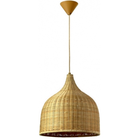 Φωτιστικό μονόφωτο μπαμπού καμπάνα 40εκ μπεζ Arlight CLBS-4