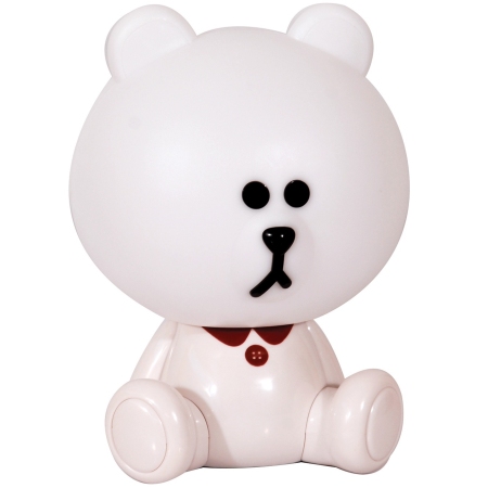 Παιδικό πορτατίφ   Αρκουδάκι   λευκό 20εκ Arlight CL4008WH