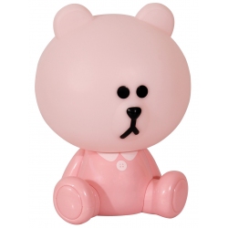 Παιδικό πορτατίφ   Αρκουδάκι   ροζ 20εκ Arlight CL4008PK