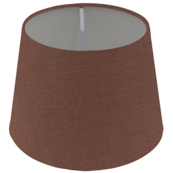 Καπέλο φωτιστικού υφασμάτινο καφέ 30x22εκ CL30BW Arlight 0284050