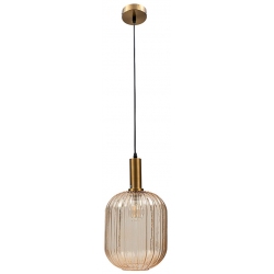 Φωτιστικό μονόφωτο γυάλινο μελί 24x28εκ PDT1456HN Arlight 0083569