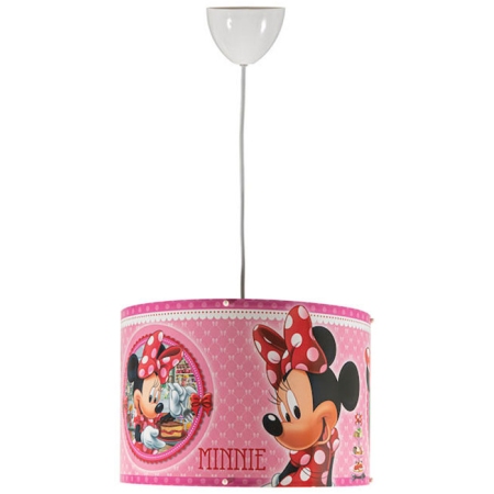 Φωτιστικό μονόφωτο παιδικό Minnie ροζ 30x20εκ Arlight 0133082