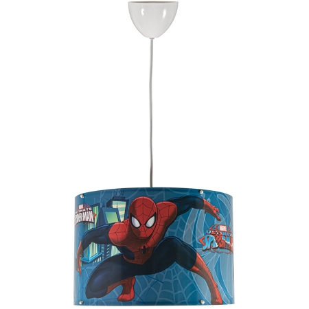 Φωτιστικό μονόφωτο παιδικό Spiderman μπλε 30x20εκ Arlight 0133083