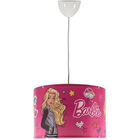 Φωτιστικό μονόφωτο παιδικό Barbie φούξια 30x20εκ Arlight 0133087