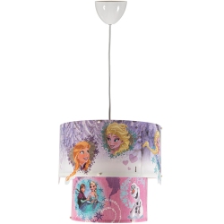 Φωτιστικό μονόφωτο παιδικό Frozen ροζ 30x26εκ Arlight 0133080