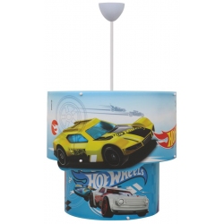 Φωτιστικό μονόφωτο παιδικό Hot wheels γαλάζιο 30x26εκ Arlight 0133085