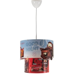 Φωτιστικό μονόφωτο παιδικό Cars γαλάζιο-κόκκινο 30x26εκ Arlight 0133079