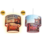 Φωτιστικό μονόφωτο παιδικό Cars γαλάζιο-κόκκινο 30x26εκ Arlight 0133079