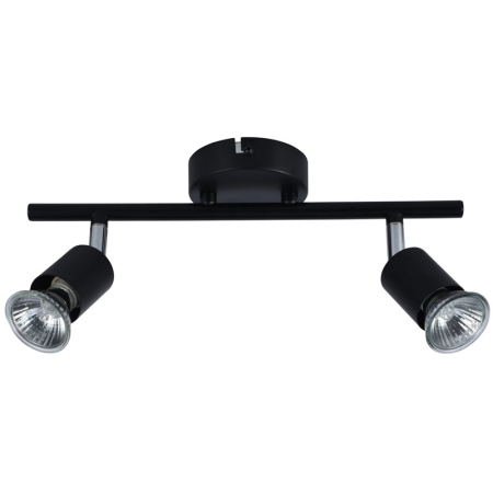 Φωτιστικό σποτ ράγα 2φωτο μαύρο 32x13x15εκ Arlight 0064207