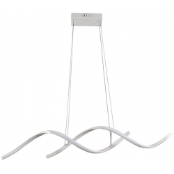 Φωτιστικό Led Κύματα ασημί 90x22x100εκ PDC688WH Arlight 0103480