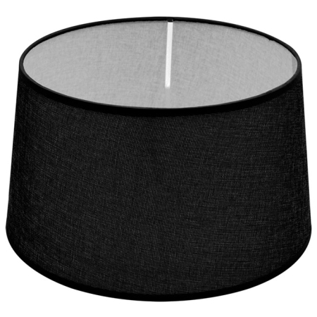 Καπέλο φωτιστικού υφασμάτινο μαύρο 35x20εκ SPC35BK Arlight 0284165